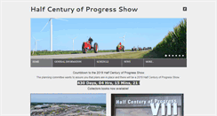 Desktop Screenshot of halfcenturyofprogress.com